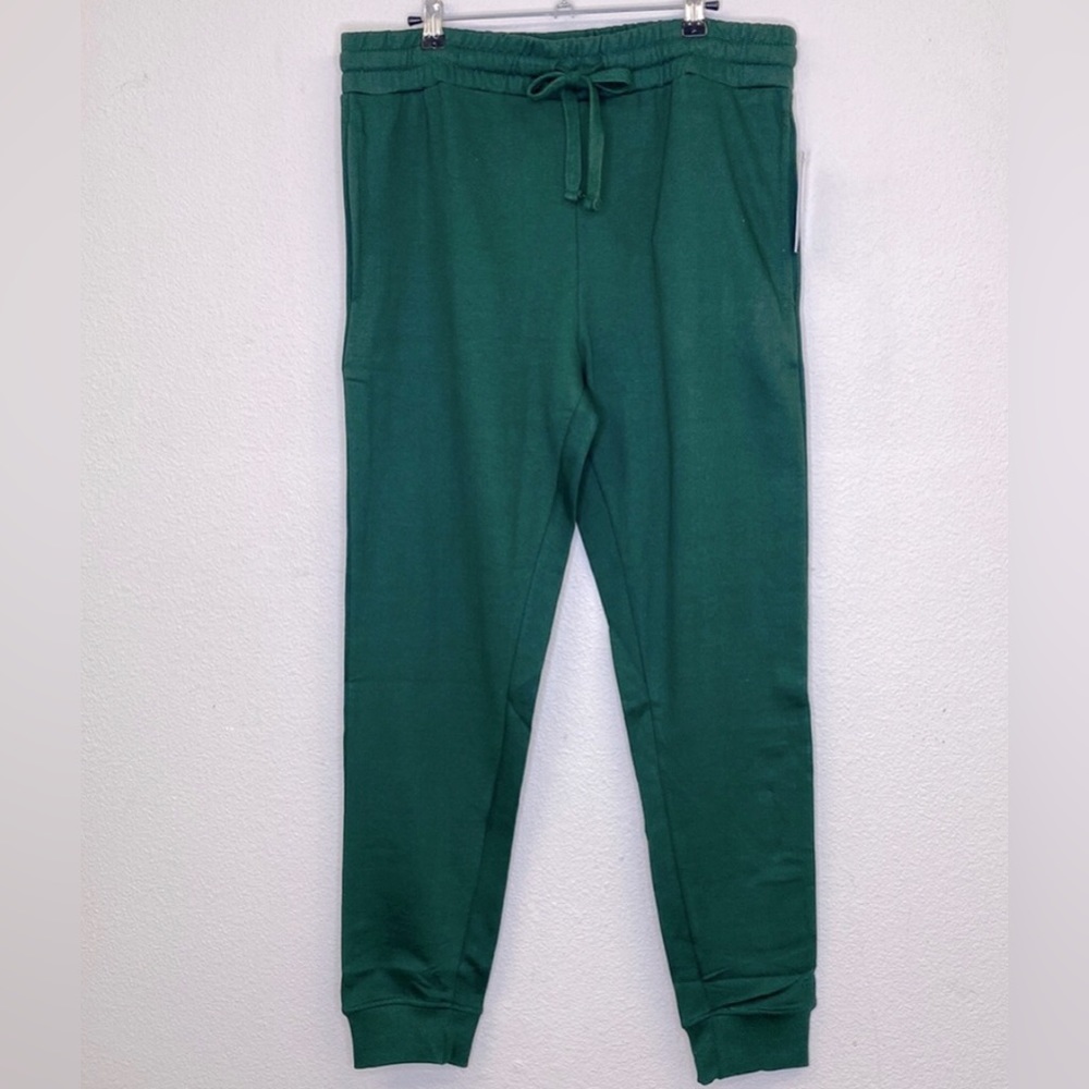 Loungehero super soft Joggers Men's army green Size Large NWT great gift - Picture 1 of 10